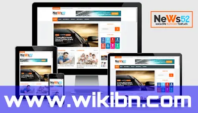 news52 premium temolate free download News52 Premium Blogger Template