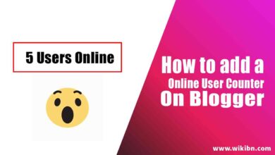 Online User Counter for Blogger