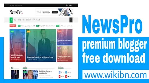 newspro 2Bpremium 2Bblogger 2Btemplate 2Bfree 2Bdownload Newspro Premium Blogger Template