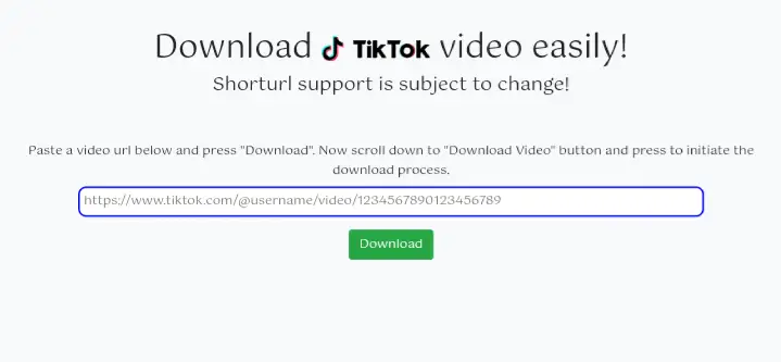 TikTok Video Downloader Php Script