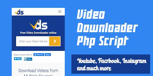 Video Downloader Php Script Video Downloader Php Script