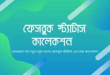 ফেসবুক স্ট্যাটাস, বাংলা ফেসবুক স্ট্যাটাস, স্মার্ট ফেসবুক স্ট্যাটাস