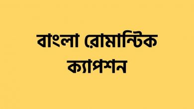 Bangla Romantic Caption বাংলা রোমান্টিক ক্যাপশন