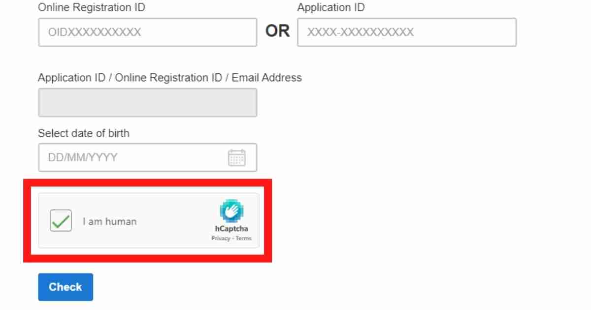Captcha solve korar screenshot Captcha solve করার স্কিনশট