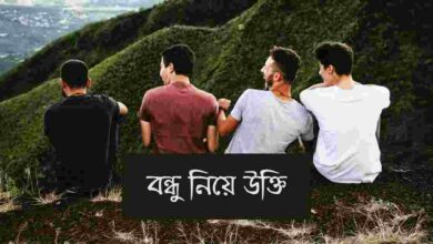 Bondhu niye ukti বন্ধু নিয়ে উক্তি