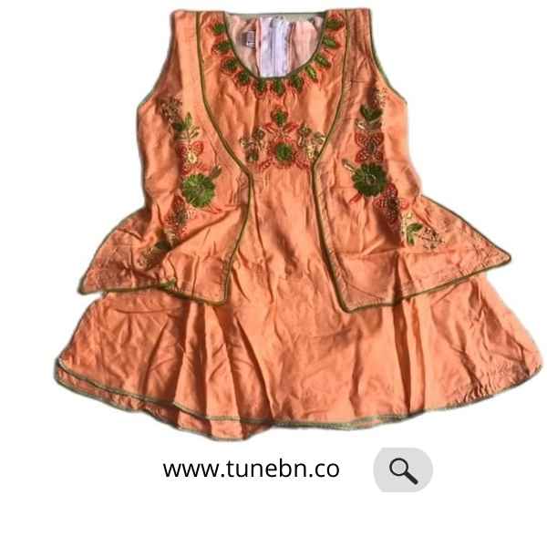 ফ্রক বাচ্চাদের জামার ডিজাইন ছবি ১০