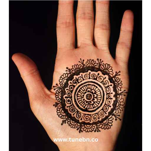 হাতের তালুর মেহেদি ডিজাইন ছবি ৩