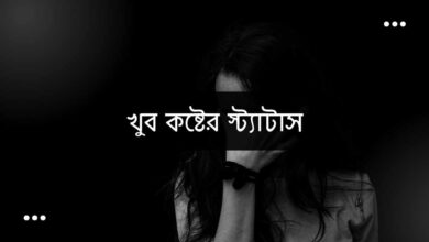 Khub koster status খুব কষ্টের স্ট্যাটাস