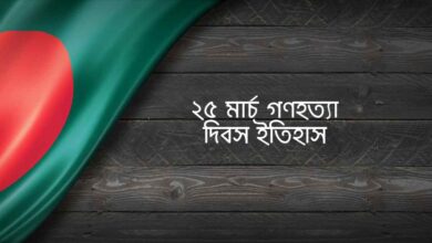 25 march gonohotta dibosh itihas ২৫ মার্চ গণহত্যা দিবস ইতিহাস
