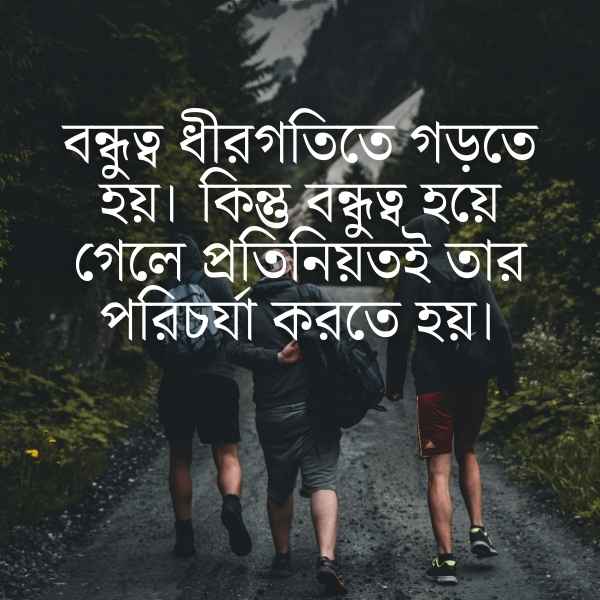 Bondhu Niye Status Pic 2 বন্ধু নিয়ে স্ট্যাটাস ছবি ২