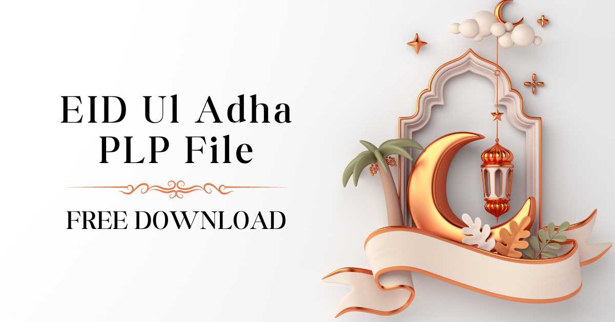 EID Ul Adha PLP File Free Download